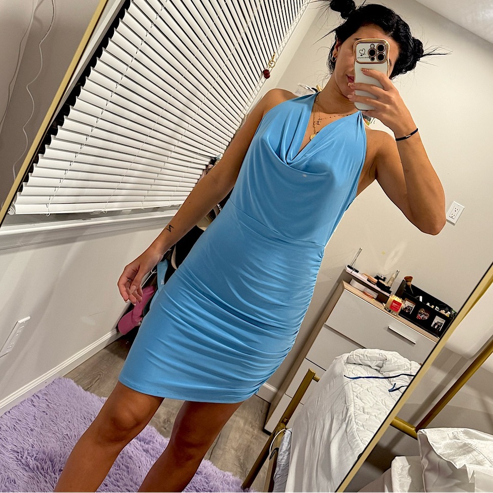 Blue medium size dressss